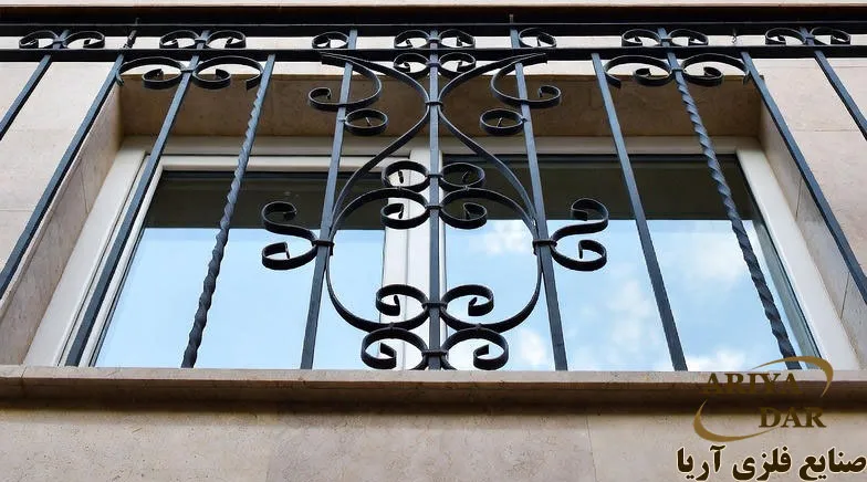 حفاظ پنجره آهنی فرفورژه برای پنجره کشویی
 